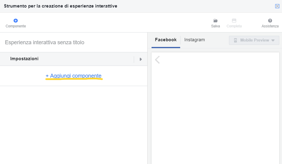 consigli per personalizzare un'Instant Experience