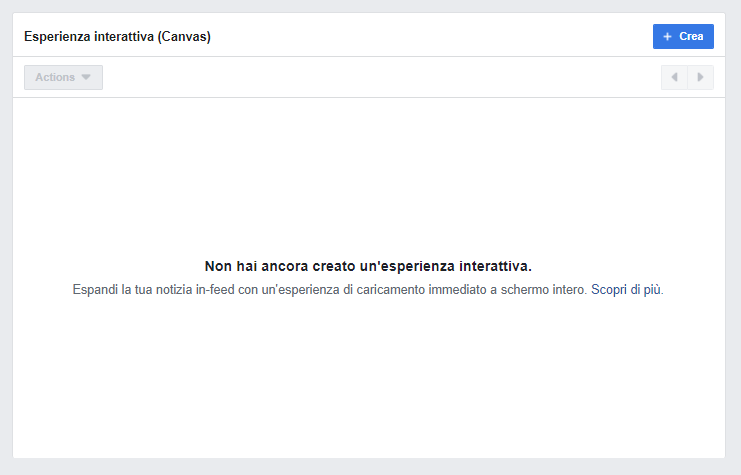 personalizzare un'Instant experience