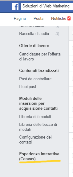 scopri come personalizzare un'Instant Experience
