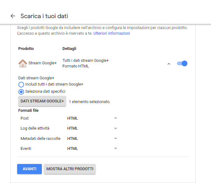 Google plus fine