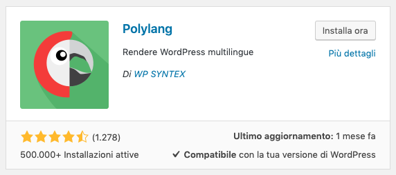 sito multilingua polulang